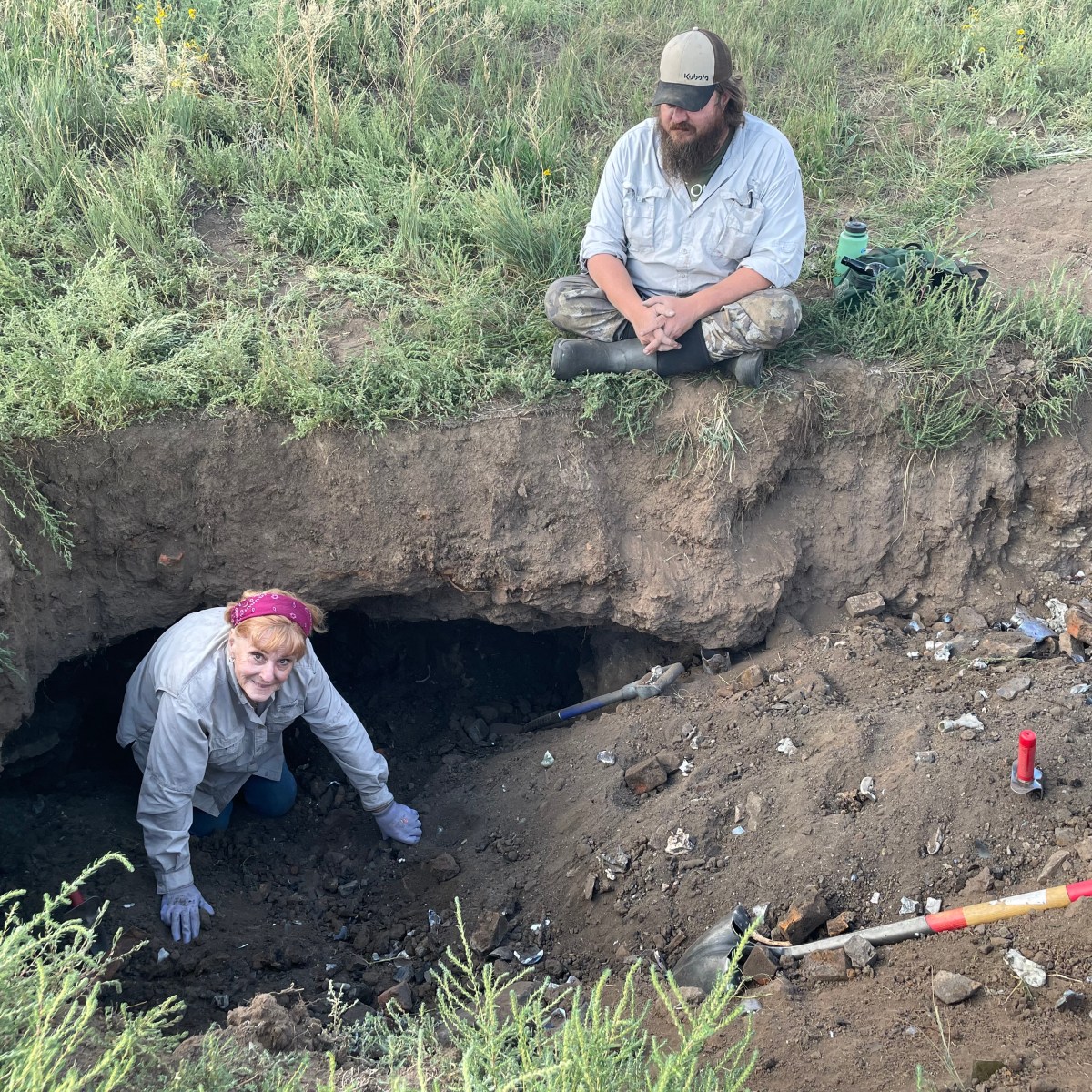 Upcoming Virtual Exhibit:  The cellar of an Old West saloon which burned in the great fire of&nbsp;1881.